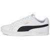 Smash Vulc V3 Lo Leather Low Top Sneakers Unisex Sneakers White Black 380752-10