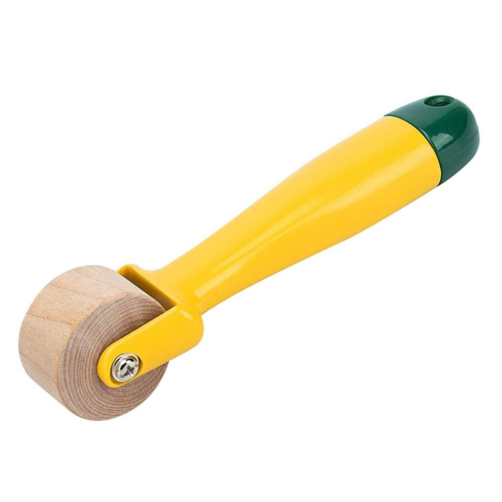 Колесо для квилтинга, шитья, домашнего декора, деревянный шовный ролик, ролик для обоев, ролик для прижимания квилтинга