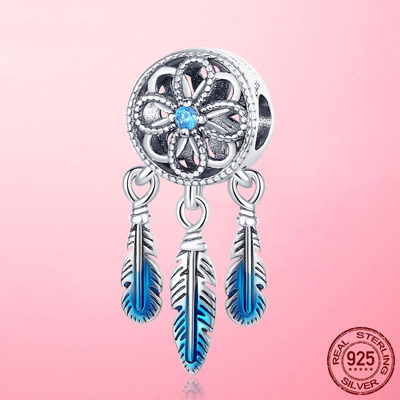 Горячая подвеска в виде сердца в виде компаса, подвеска в виде бусины, серебряная подвеска 925 пробы, оригинальный браслет MULA, сделай сам для изготовления ювелирных изделий