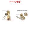 1/2/3 шт. надувной зажим для трубки воздушная насадка прочный портативный медный автомобильный аксессуар надувной зажим универсальный