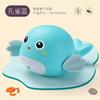 Заводная утка, детские игрушки для ванной, дети играют в воде, маленькие желтые утки умеют плавать, маленькие утята для мальчиков и девочек принимают ванну