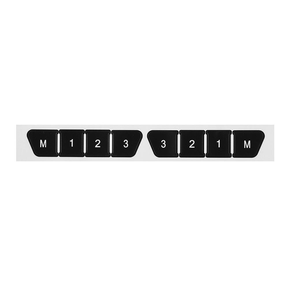 For Mercedes 2007-14 Button Repair Decals Sticker Parts Windo