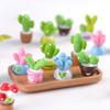 Safe Cactus Ornament Desktop Decor Decorative Diverse Uses