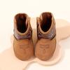 Baby Little Boots Soft PU and Cotton High Quality New Style Spring and Autumn Prewalking Shoes for Boys and Girls BHX3210