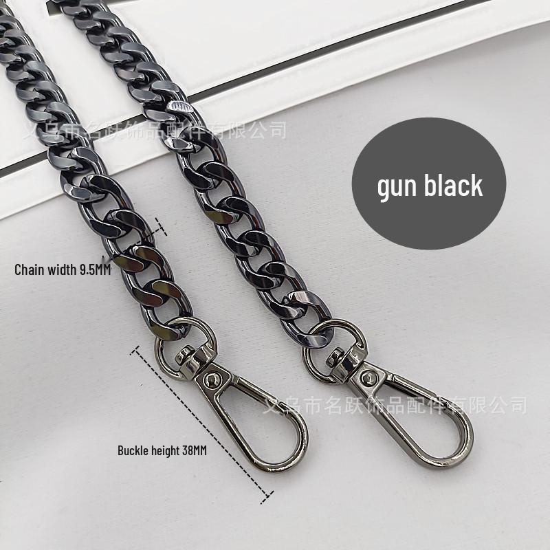 Women's Aluminum Chain Shoulder Bag Strap - DIY Woven Handbag Accessories