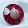Natural Red Ruby Loose Gemstone 11.65 Ct Round Shape for Jewelry Making and Gem Collections