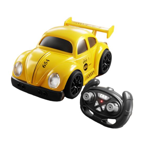 Игрушка Машинка на Радиоуправлении 3 Режима Умный Датчик Убегающая Следующая Жук Машинка Малыши Мальчики Развивающая Радиоуправляемая Дрифтовая Трюковая Машинка Игрушка со Звуком Светом