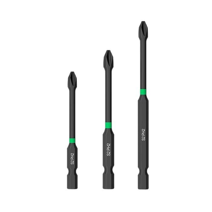 Новое поступление: Магнитная бита Phillips - Нескользящая, Высокая твердость, Вольфрамовая сталь для электродрелей