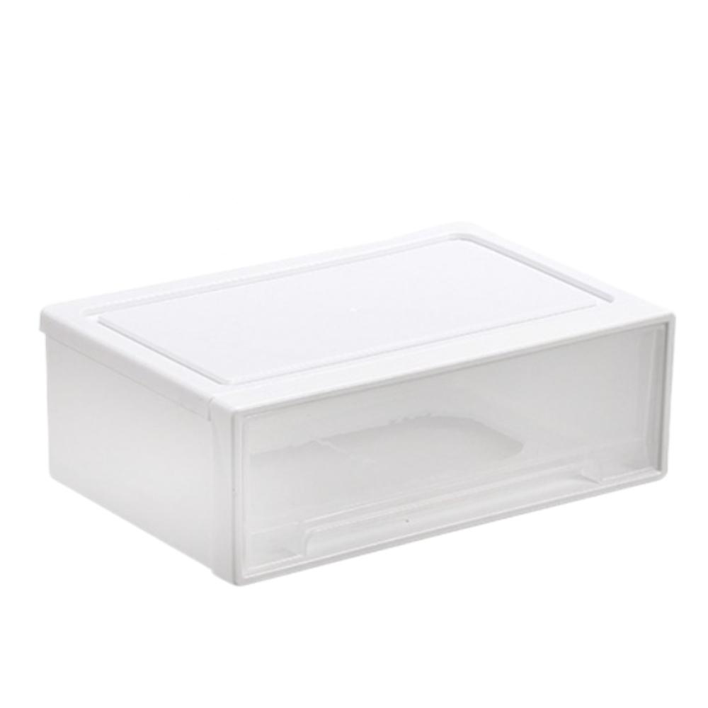 Прозрачный настольный ящик для хранения косметики, макияжа, ювелирных изделий, модный офисный шкаф для хранения, кухня