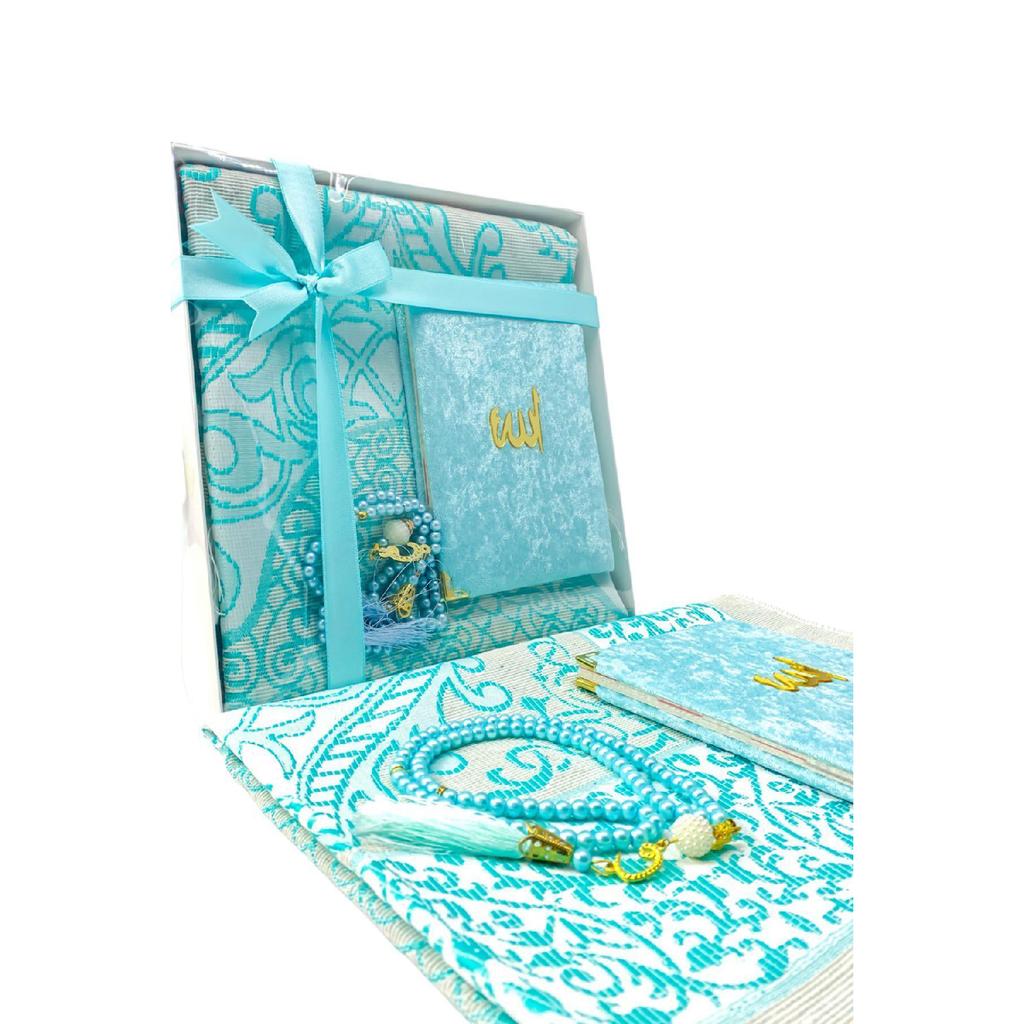 Подарок для приданого Ясин Молитвенный коврик Набор четок Роскошный
