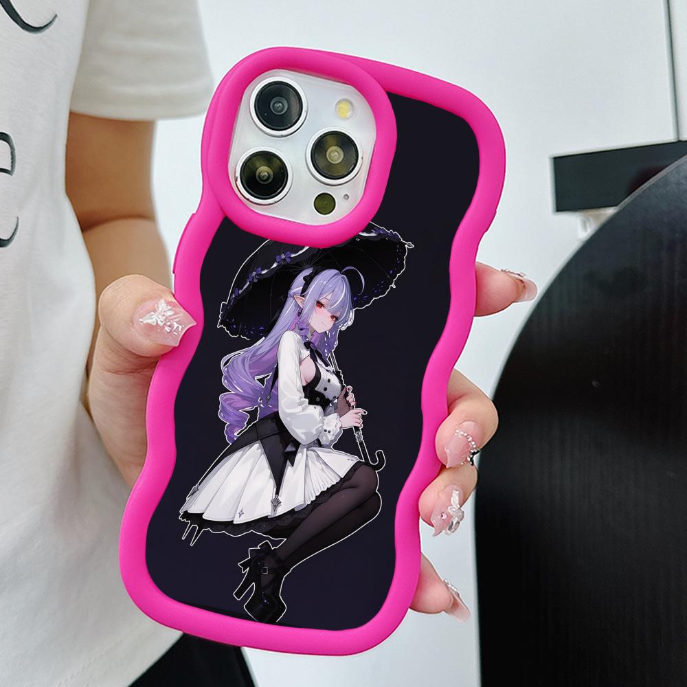 Чехол для телефона Vivian из Zenless Zone Zero для iPhone 17 16 15 14 13 12 11 Air Pro Max Plus Цветной TPU чехол с волнистым краем Красивый чехол