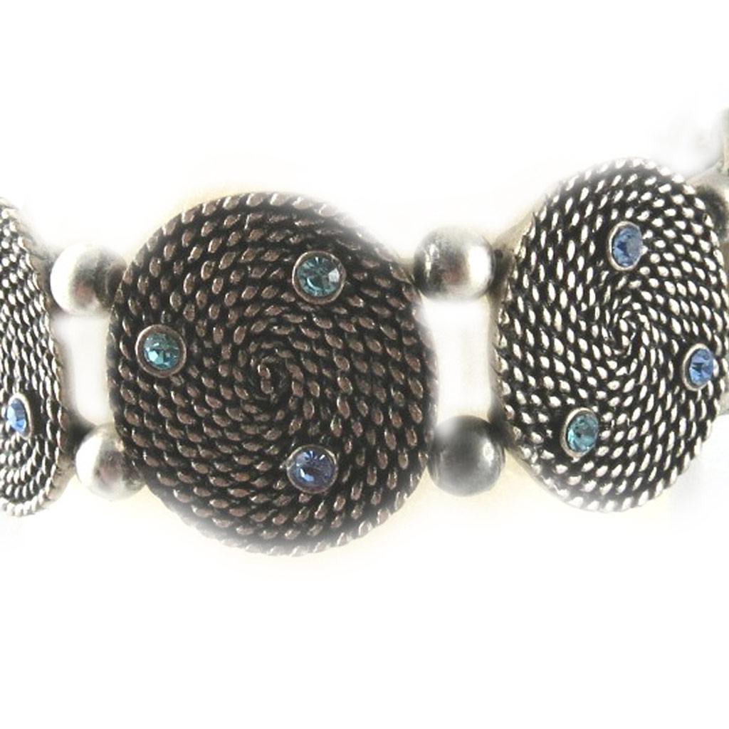 Les Trésors De Lily [E0364] — Синий/синий дизайнерский браслет «Neolys»