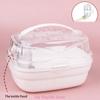 Pet Hamsters Carry Cage Small Animals Portable Travel Cage with Water Bottle Guinea Pig Outgoing Carry Case