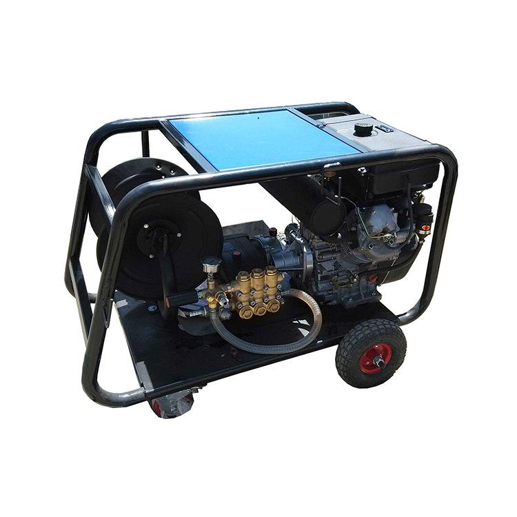 Diesel-Powered Pipe Cleaning Machine MR 20/50DE - High-Pressure Water Jetting System for Canteens