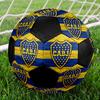 Футбольный мяч Boca Juniors, разноцветный, подходит для всех возрастов, машинная строчка, материал ПВХ, соревновательного уровня, прочный и с высоким отскоком