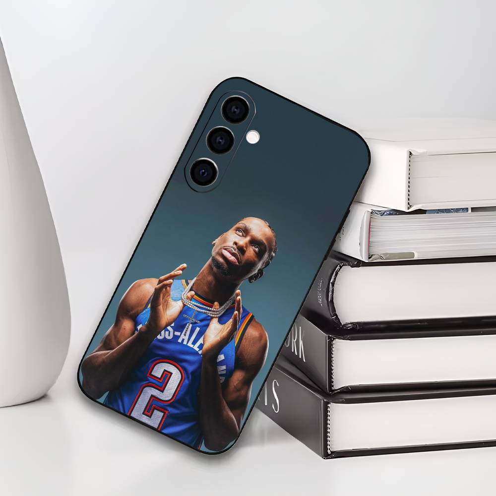 Чехол для телефона S-Shai G-Gilgeous A-Alexander Силиконовый Мягкий Для Samsung Galaxy A73,A72,A71,A70,A53,A52,A51
