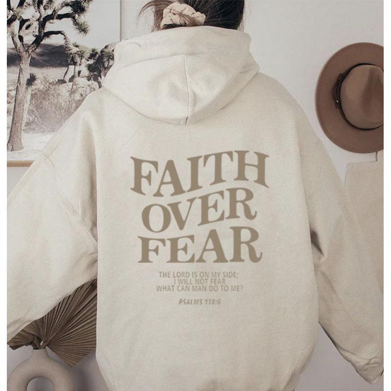 2023 Women's 'Faith Over Fear' Hooded Sweatshirt