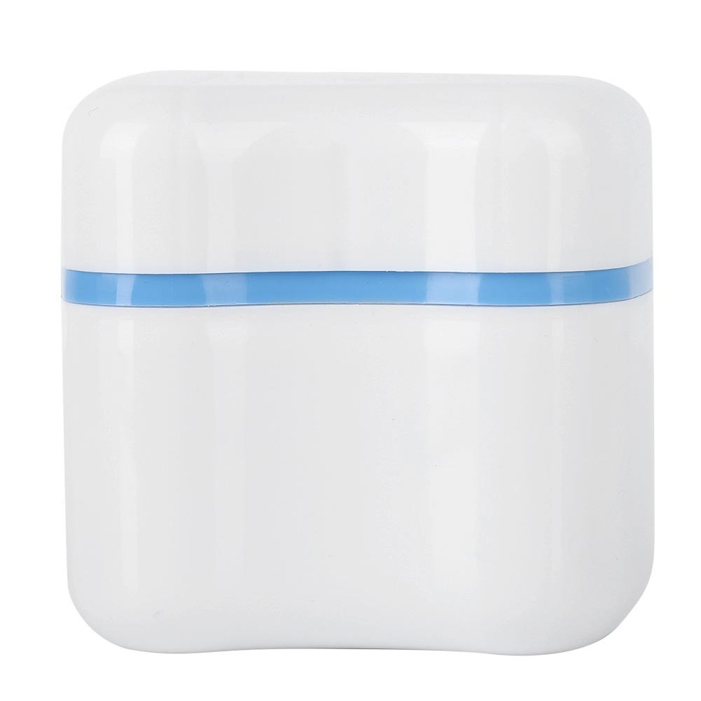 3 Colors Denture False Teeth Storage Box Case With Filter Screen Dental Appliance