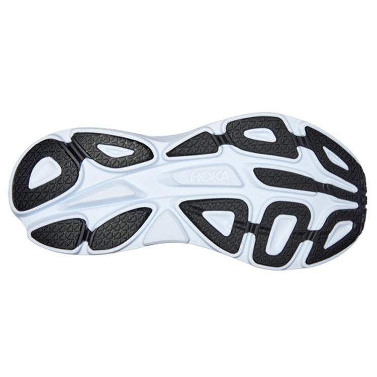 HOKA One One Bondi 8 D Wide 'Черный Белый' Женские 1127954-BWHT
