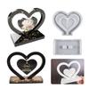 Love Heart Photo Frame Silicone Mold DIY Craft Epoxy Resin Casting Molds Ornaments Picture Frame Display Mould Decortion