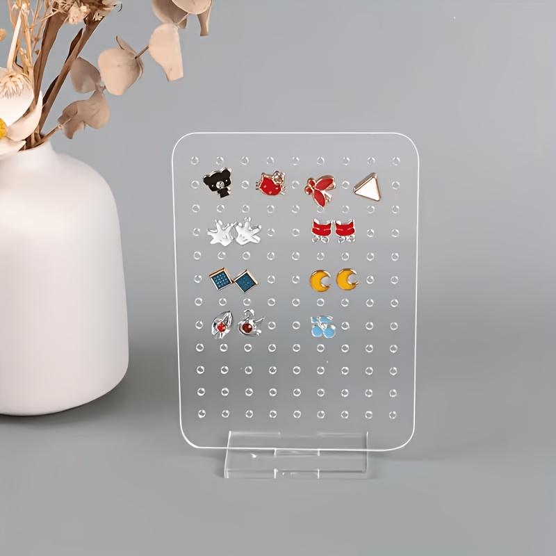 Multi-Function Holder Display Acrylic Stand Seller Piercing Jewelry Display Organizer Shelf Multi Earring Storage Rack