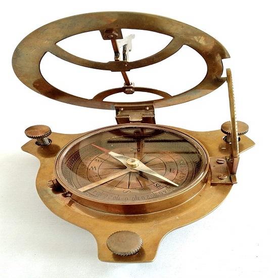 10.16 Cm Sundial Compass for Vastu and Collectibles