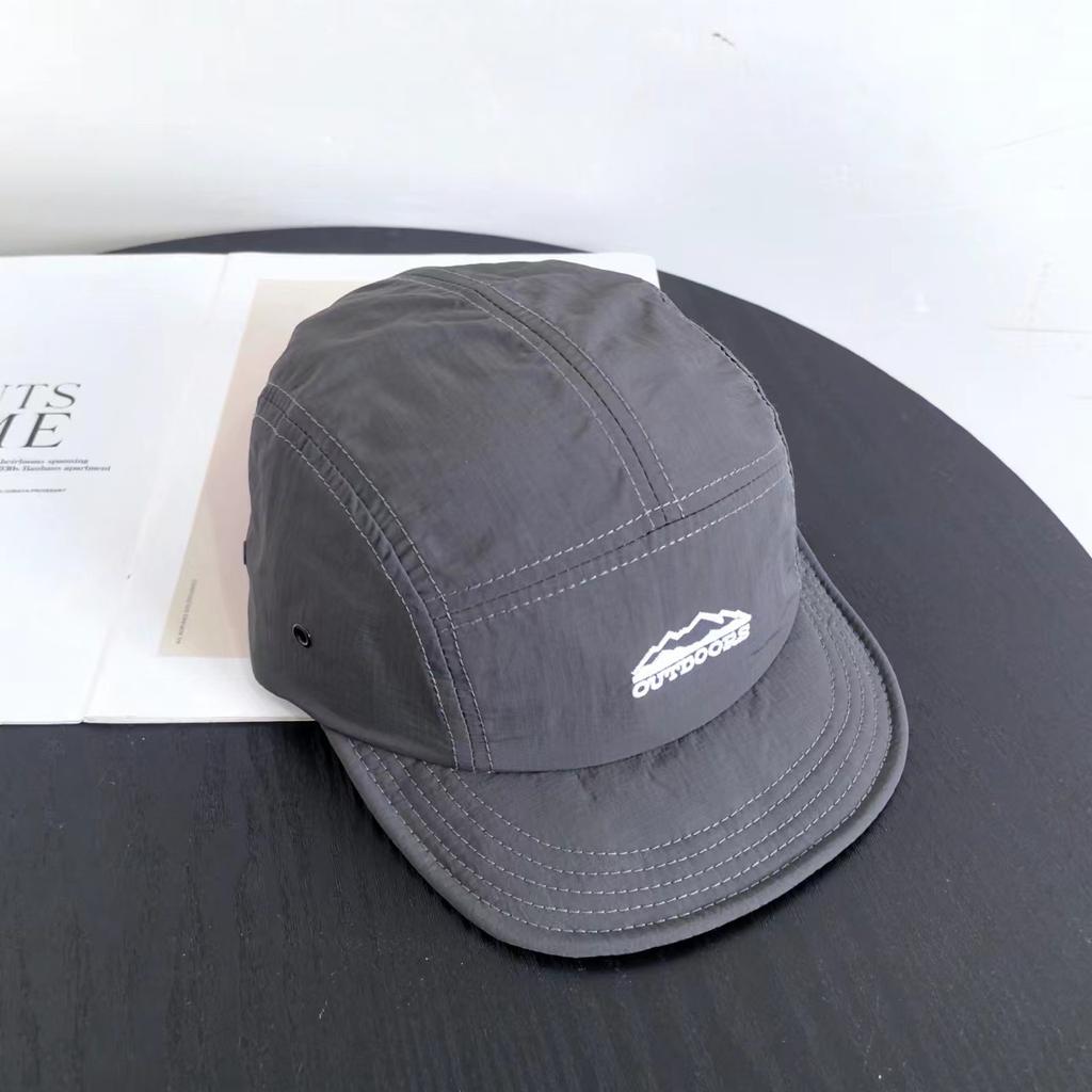 Кепка для бега с козырьком для студента, мужская, высококачественная, с короткими полями, мягкая, из пяти частей, бейсбольная кепка для детей