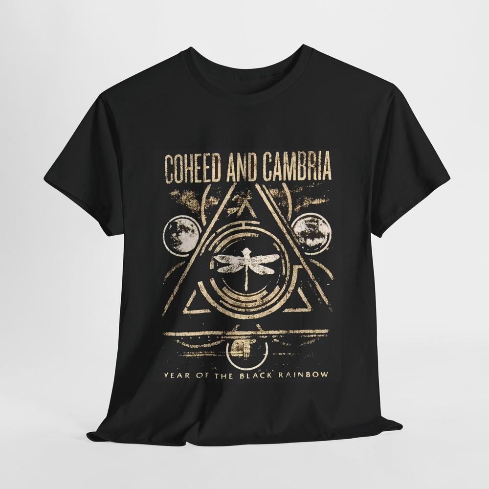 Coheed And Cambria Tshirt Retro Rock Band Merch Unisex Heavy Cotton Tee Unisex T-Shirt