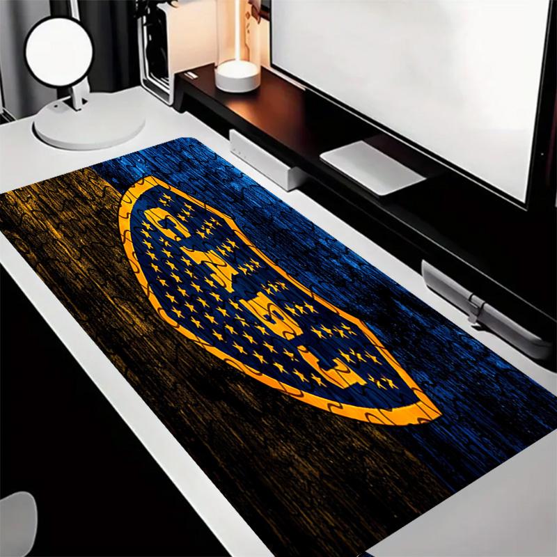 Club Atlético Boca Juniors Theme Premium Non-slip Mouse Pad with Stitched Edges,Durable Rubber Material,for Desktop & Gaming Great Gifts