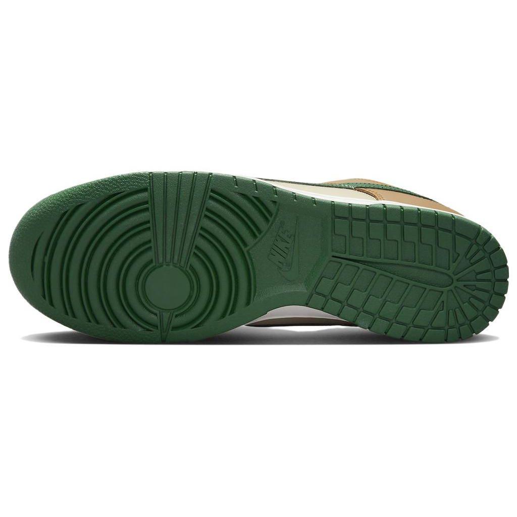 Nike Dunk Low Rattan Canyon Зеленые кроссовки унисекс Коричневые ротангово-коричневые паруса FB7160-231