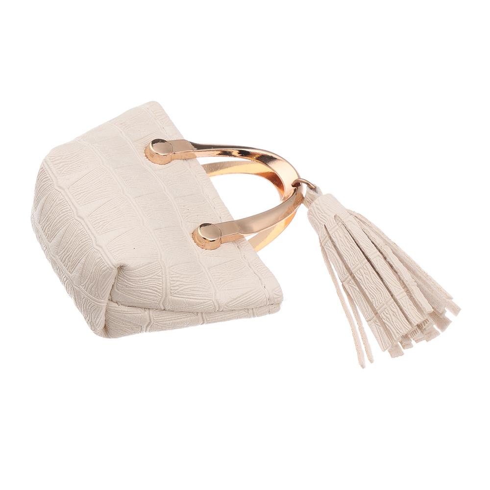 PU Leather Accessories Fashion Lady Leather Bag Purse Dolls Handbag 1/6 Doll Accessories