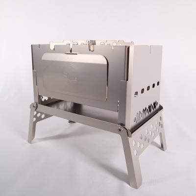 Компактный гриль для костра из титана Wara's Mr. Б-6 (SHO-025-00)
