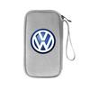 Hub Caps Car Key Pack Auto Driver's License Phone Storage Bag For Volkswagen VW R Polo Passat Rline Golf 4 5 6 Tiguan Jetta GTI