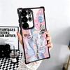 Doctor Nurse Cartoon Plating Phone Case For Samsung Galaxy S24 S25 FE S26 Edge S23 Ultra S22 S21 Plus S20 Anti-Fall Airabag Cove