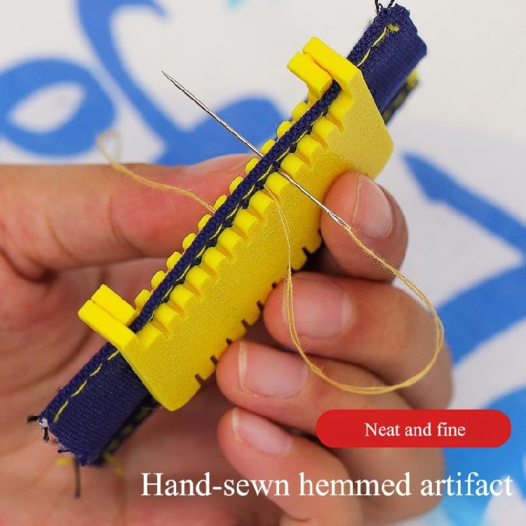 Высококачественный регулируемый инструмент для стачивания (lockstitch) из АБС-пластика для шитья, с регулировкой стежка 1,5-4 мм, ручное устройство для подгибки