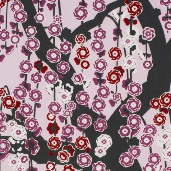 Some no Yasubo Hand Towel Ink Authentic Made in 35cm x 100cm "Weeping Plum, Color" Dyed, 100% Cotton, Tokuoka, Japan,