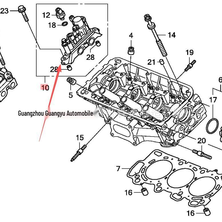 Premium Cylinder Head Valve 15810-R70-A03 for Honda Accord, Crosstour, Acura