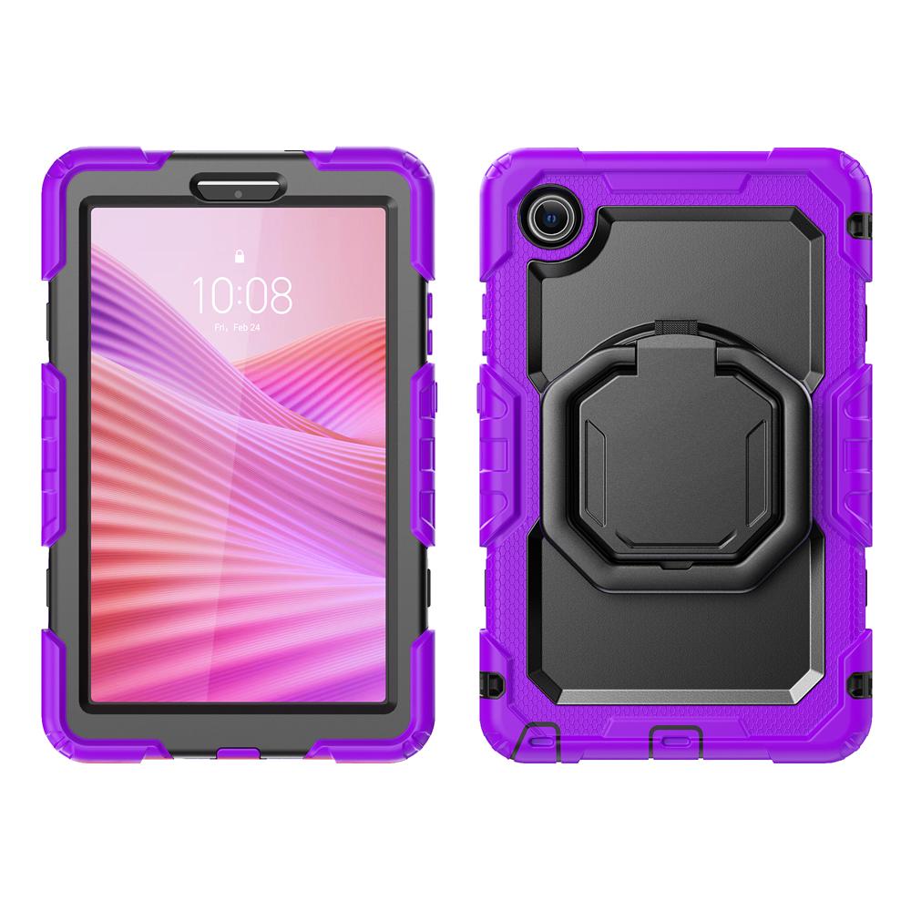 Handheld Tablet Cases for 8.7" Lenovo Tab K9/Tab One 2025 TB305XU/TB305FU Case Shockproof Hard PC+Silicone Cover Stand Shell