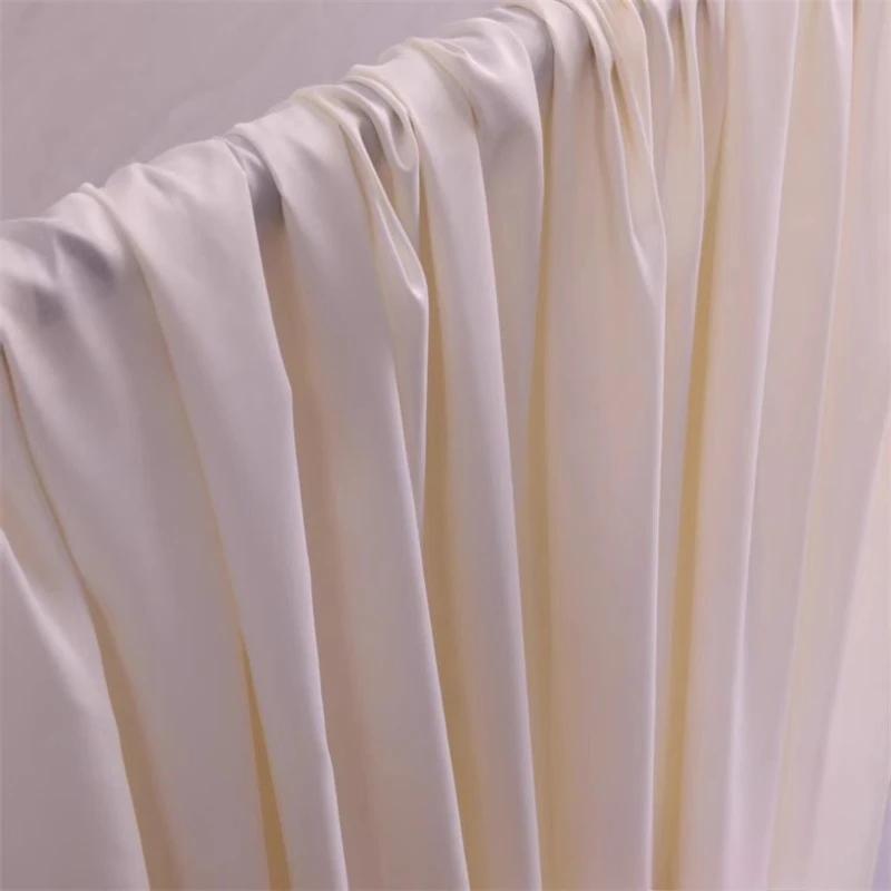 Однотонная красная бордовая ржавая шифоновая ткань драпировка жоржет для платья юбки рубашки украшения платья ручная работа DIY материал для одежды