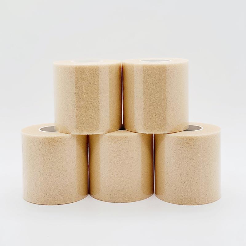 1 шт. пенопластовая хлопковая пленка для кожи самоклеящаяся эластичная повязка на локоть и колено губка мышечная травма подкладка надколенник спортивные ленты