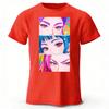 Kpop Series New 100 Pure Cotton Short Sleeved Mens Plus Size Loose Sports Tshirt Casual Street Wear Soft Highquality Top
