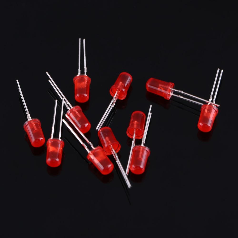 300PCS White Yellow Red Blue Green LED Diodes Kit LED Light Assortment  DIY Applications