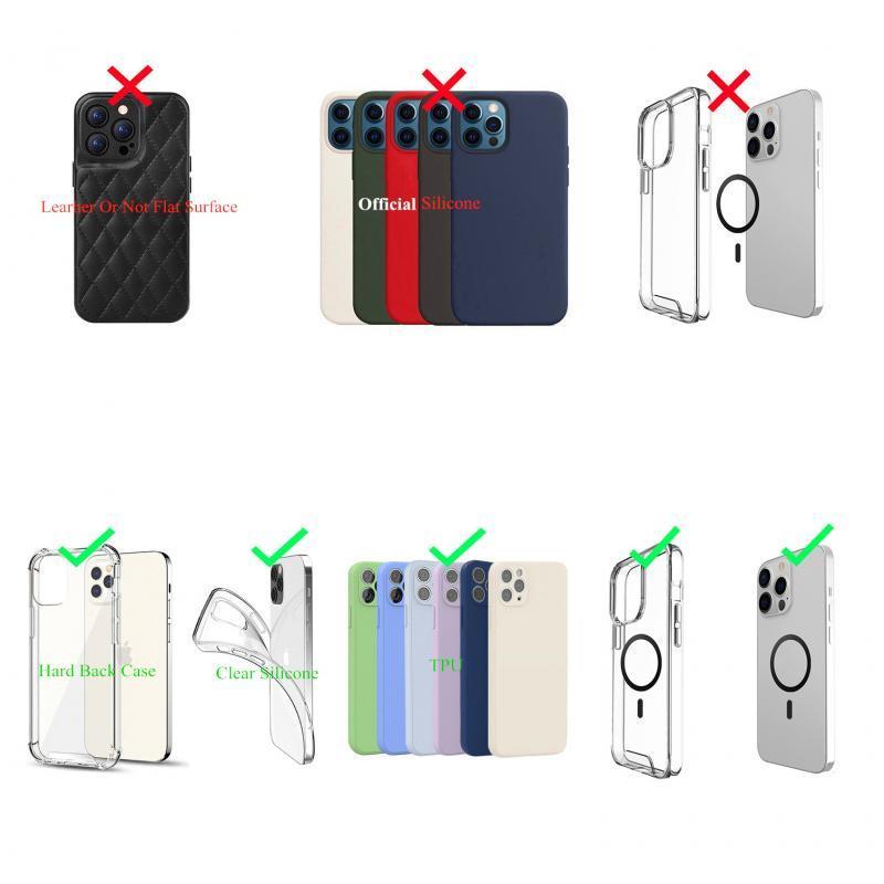 FONKEN Real Magnetic Ring Sticker For Magsafe Wireless Charger For iPhone/Samsung/XiaoMi Universal Magnet Car Phone Holder Sheet