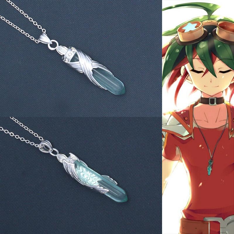 Аниме Ю-Ги-О! Ожерелье ARC-V Юя Сакаки Косплей Костюм Унисекс Кулон Чокер Аксессуары Украшения Реквизит