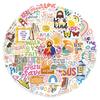 50Count Bible Verses Sticker Motivational Sticker Aesthetic Sticker for Scrapbook Notebook Water Bottle Phone Skateboard