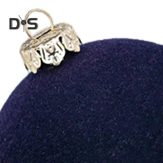 12Pcs Christmas Balls Decorations Xmas Tree Flocked Ball Ornaments Plastic Hanging Ball Decor for Home Bar Restaurant