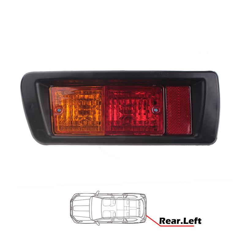 Задний противотуманный фонарь, сменный указатель поворота, подходит для Toyota Land Cruiser Prado J90 J95 1999-2002, автомобильный индикатор