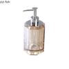 Хрустальный флакон для дезинфицирующего средства для рук Товары для ванной Флакон для лосьона Бутылки для розлива Стеклянный дозатор мыла Бутылки для шампуня и геля для душа