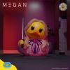 Horror M3GAN Killer Doll Rubber Duck Collectible Toy Inch TUBBZ - 3.5