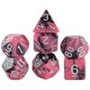 Набор многогранных игральных костей Dragon Game Magic Gathering Game Dice 7 шт. Набор игральных костей для смешивания цветов DND Dice Настольная игра Аксессуары